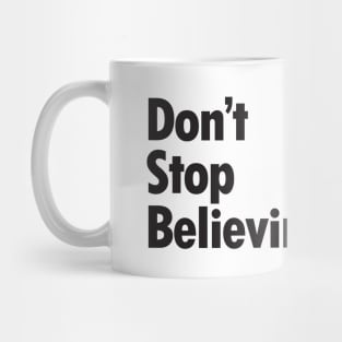 Journey - Don't Stop Believin' Tshirt and Apparel Mug